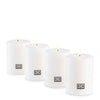 Eichholtz - Hampton Bay - Nederland - Artificial Candle ø 7 x H. 9 cm white set of 4 white