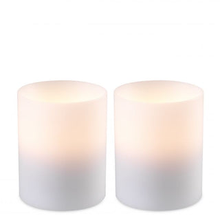 Eichholtz - Hampton Bay - Nederland - Artificial Candle deep ø 10 x H. 12 cm white S/2 white