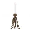 Eichholtz - Hampton Bay - Nederland - Candle Holder Octopus vintage brass finish