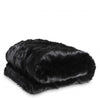 Eichholtz - Hampton Bay - Nederland - Plaid Alaska faux fur black